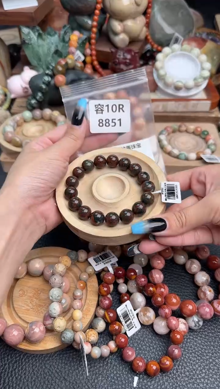 【闪购商品】石英质玉手链未镶嵌10R8851