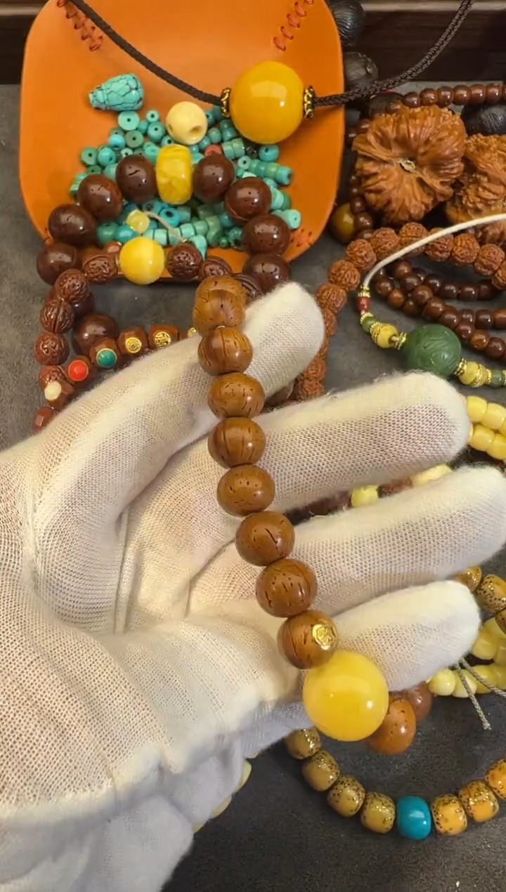 【闪购商品】桃核吊坠桃核手串1