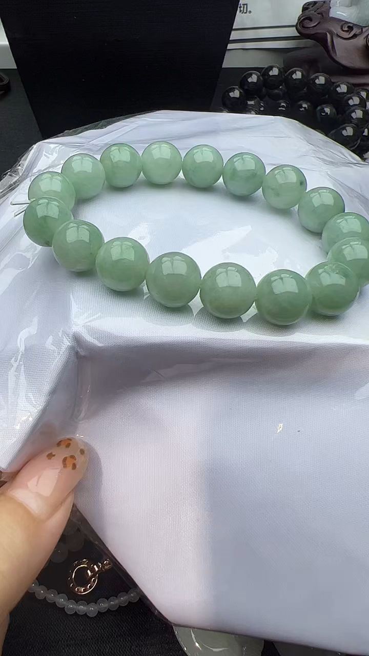 未镶嵌手串翡翠玉珠手串