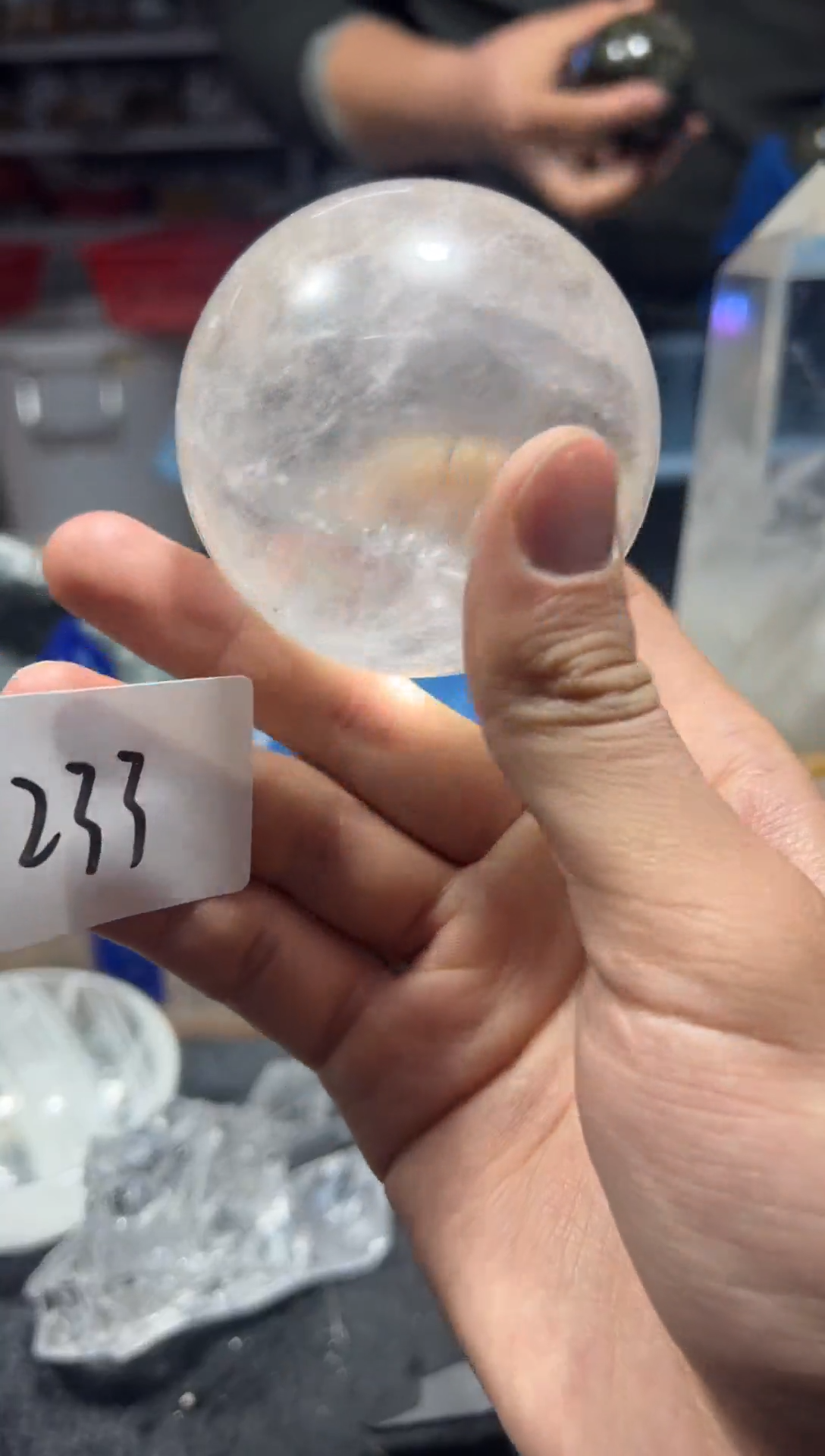 未镶嵌珠宝半成品水晶233