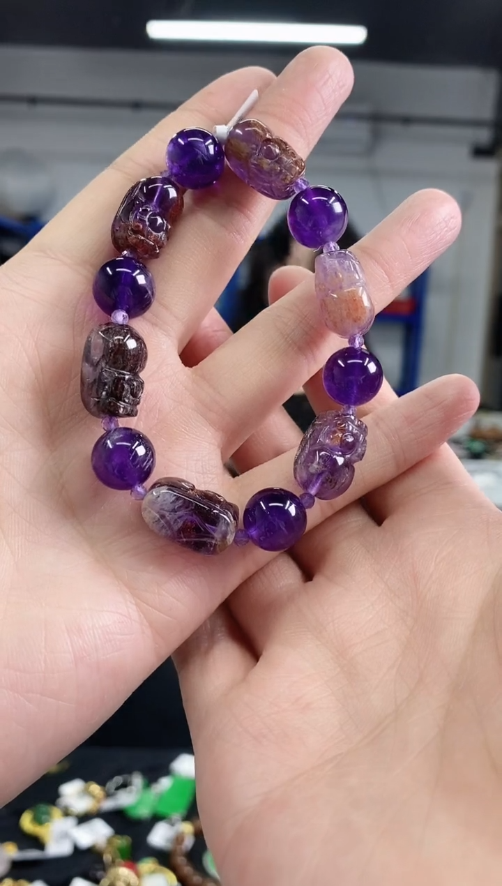 手串未镶嵌水晶多样性发其一颜色微差