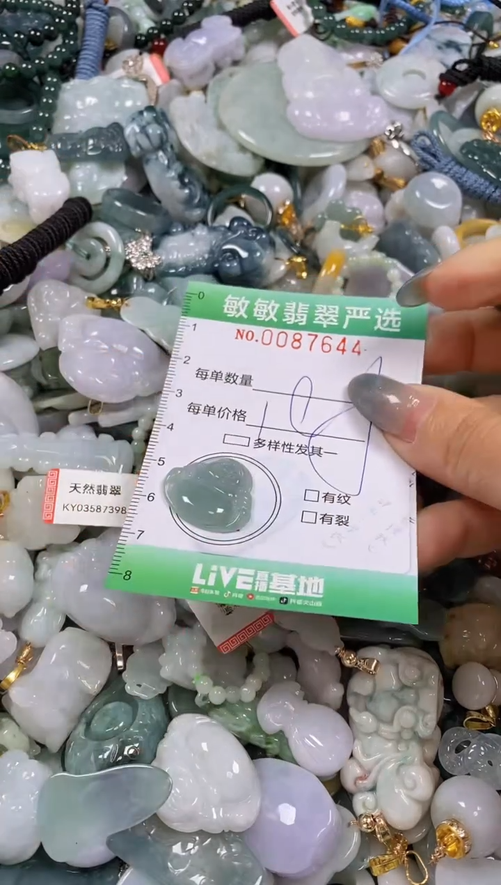 【闪购商品】翡翠颈饰未镶嵌闪购0087644