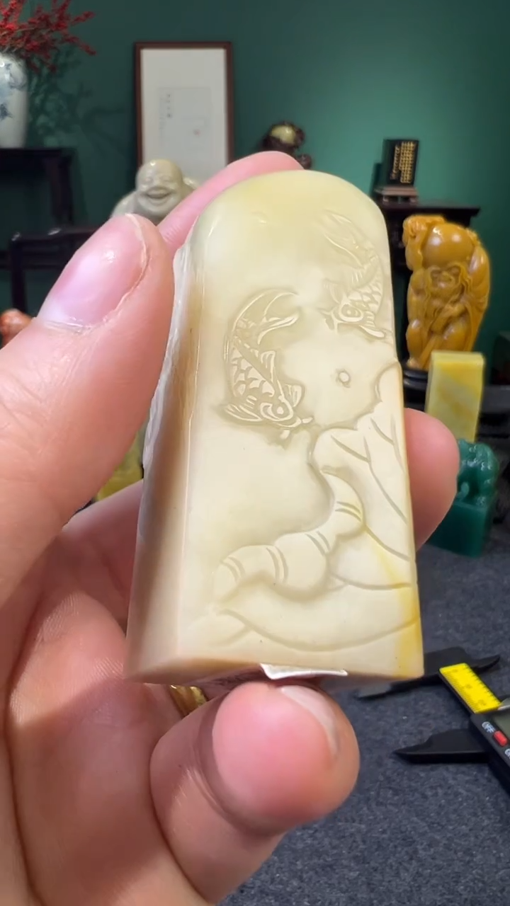 【闪购商品】寿山石芙蓉薄意雕