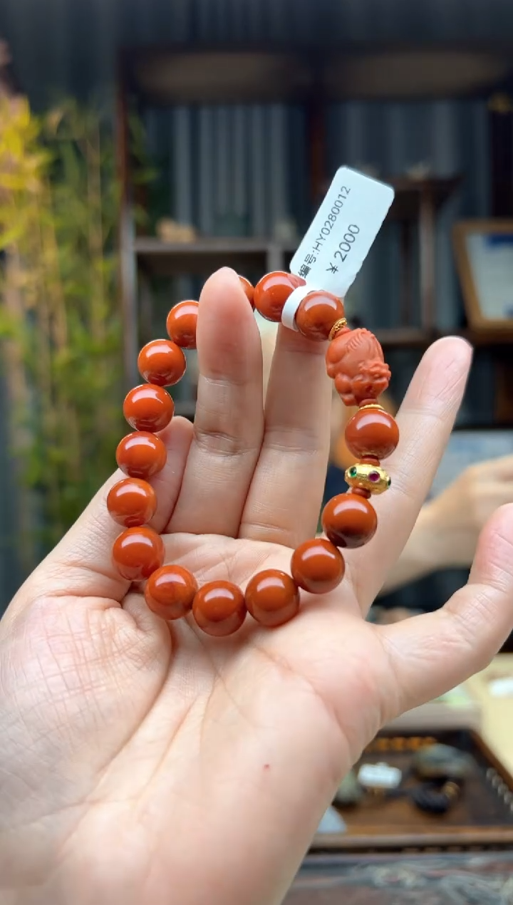 【闪购商品】南红玛瑙颈饰未镶嵌手串 