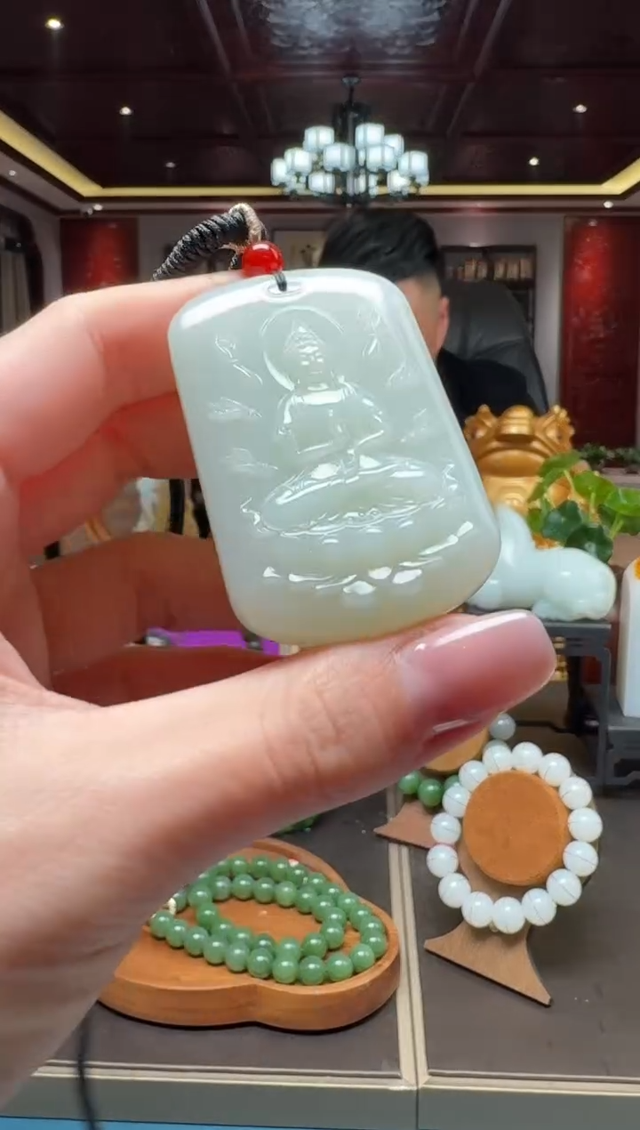 未镶嵌和田玉挂件hsl