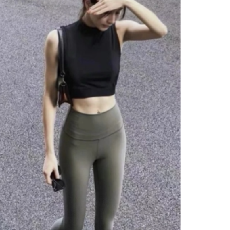 LU家惊喜款 媲美柜上品质 高弹力修身无勒感舒适收腹瑜伽裤打底裤