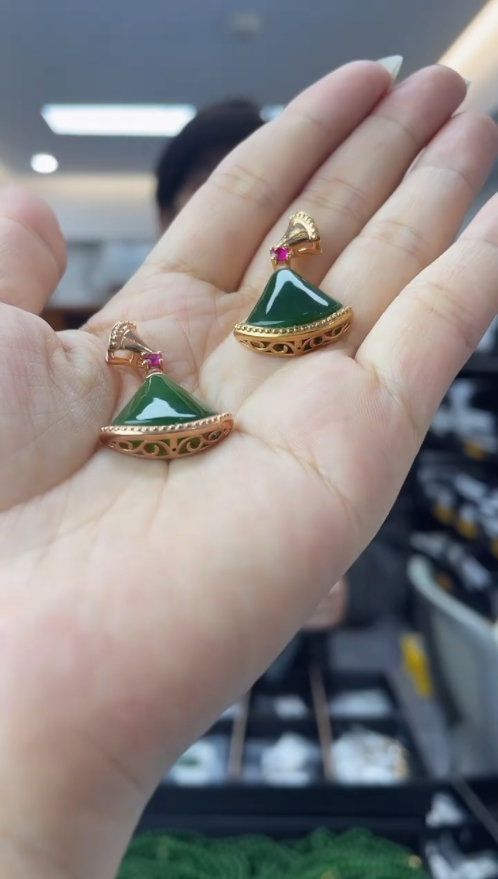 【闪购商品】和田玉·18K金镶嵌多样性一件发货