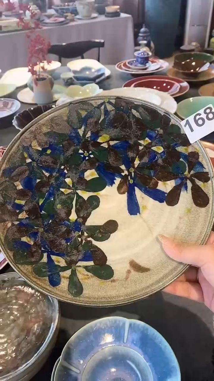 【闪购商品】碗168手工手绘赏盘
