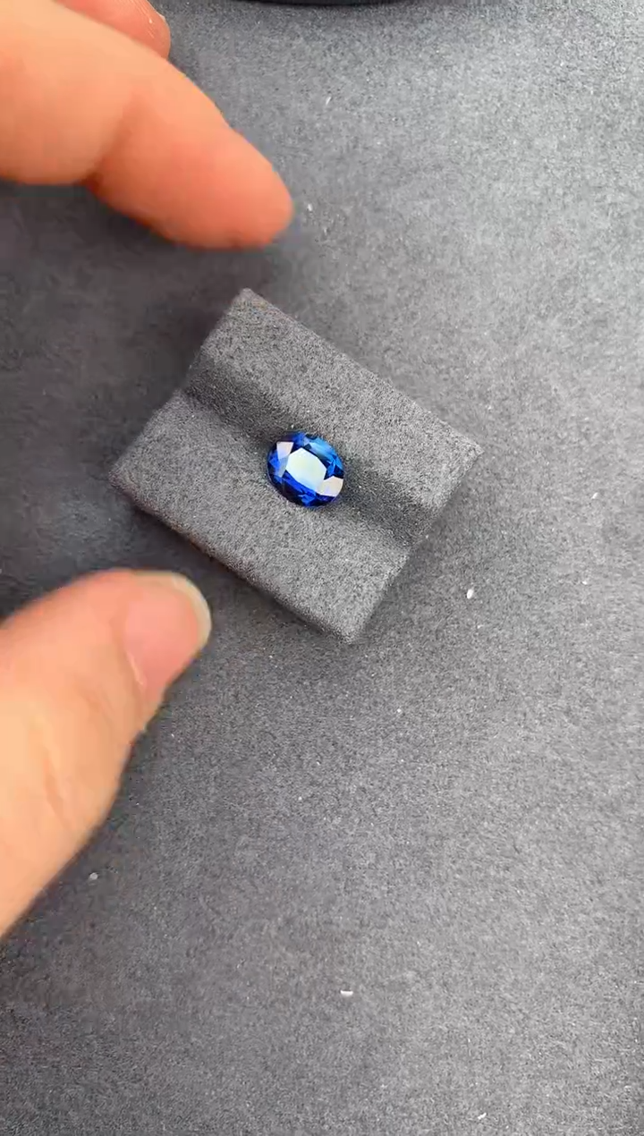 【闪购商品】蓝宝石裸石未镶嵌2ct皇家蓝