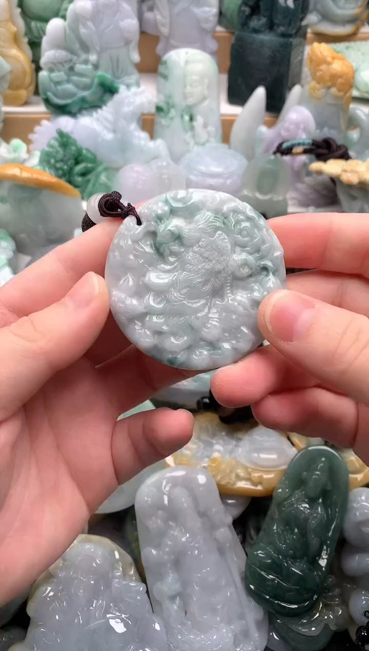 吊坠(不含链)未镶嵌翡翠1