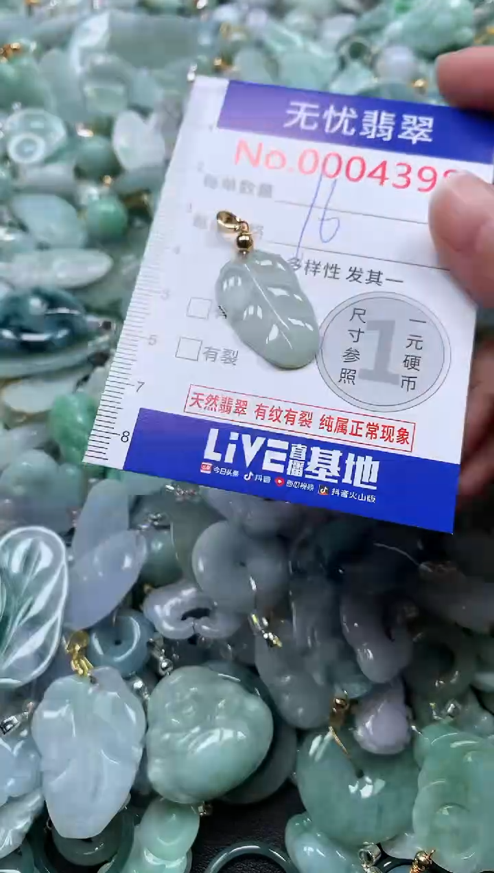 颈饰未镶嵌翡翠4398