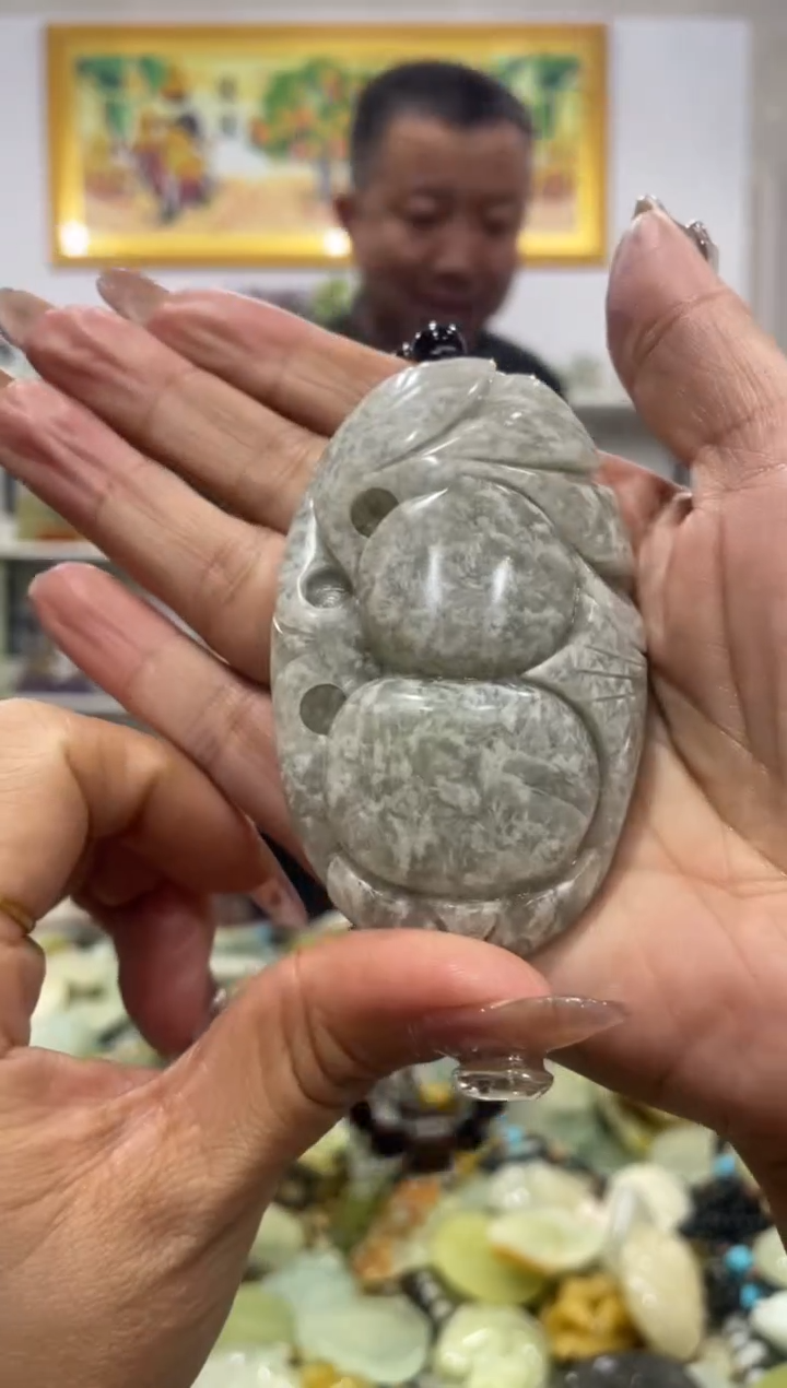 【闪购商品】岫玉手把未镶嵌             