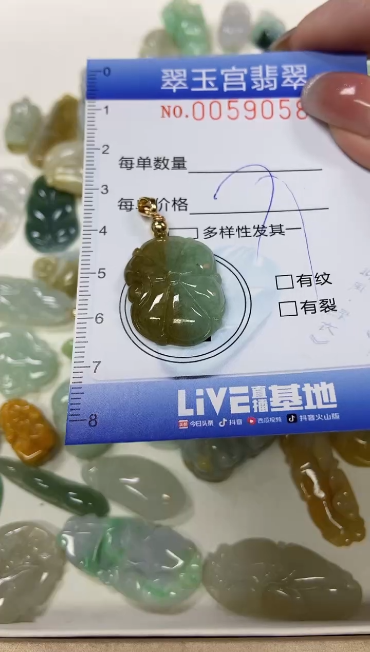 【闪购商品】翡翠颈饰未镶嵌闪购0059058