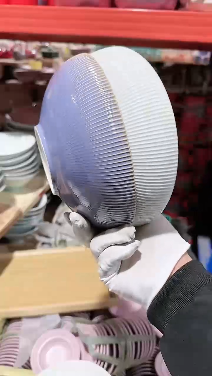 【闪购商品】瓷片2个面碗 微瑕凑满20元包邮