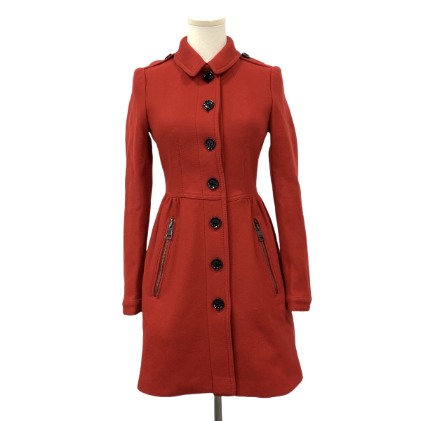 妃鱼/博柏利/羊毛/大衣/95新/格二11