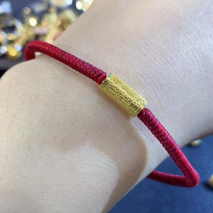 【云中意】18K金岁岁黄cc手链-多样性发货-qyk