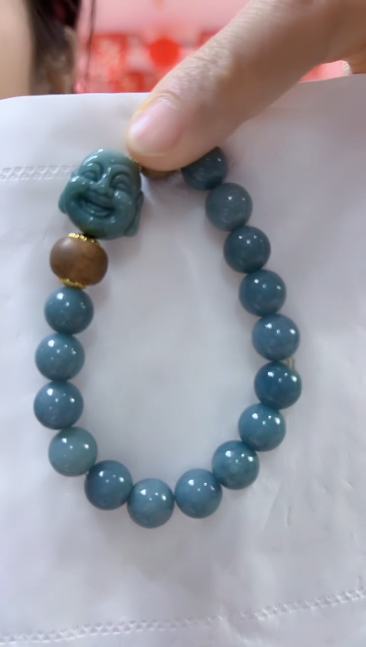 【闪购商品】翡翠手串未镶嵌佛头手串（多样性发货发一件）