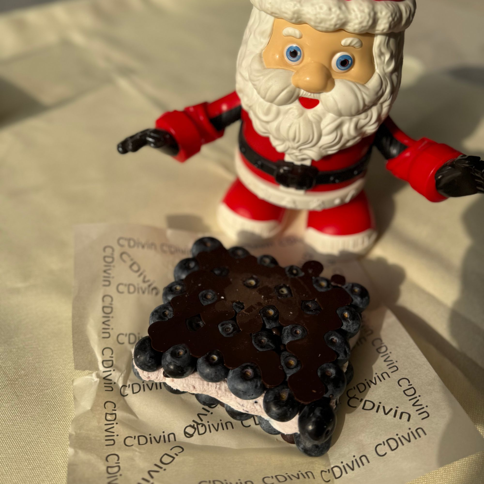 【好吃】蓝莓冷萃大板砖