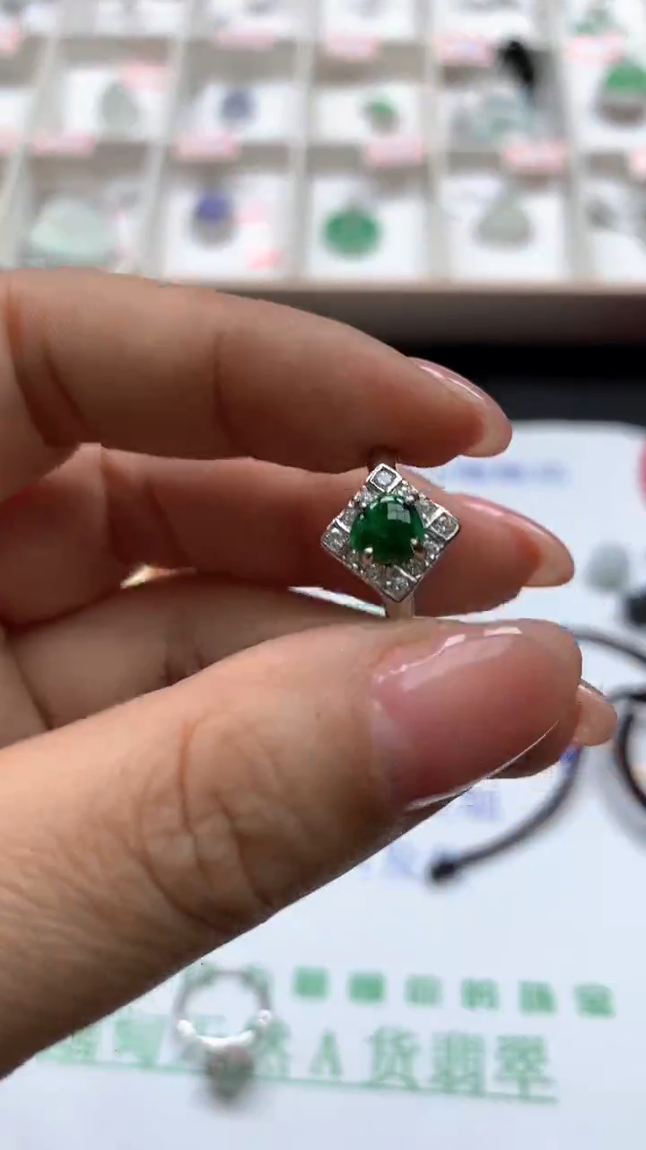 【闪购商品】翡翠戒指未镶嵌戒指