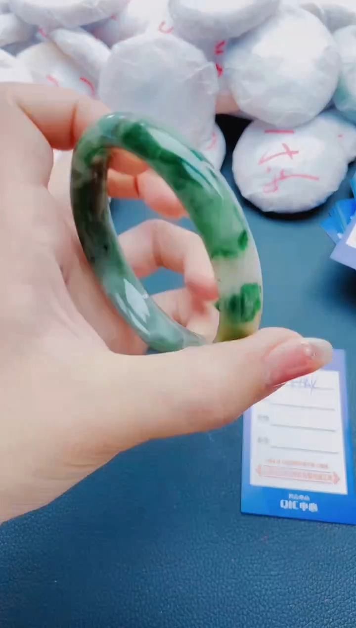 未镶嵌手镯石英质玉K144-60-61