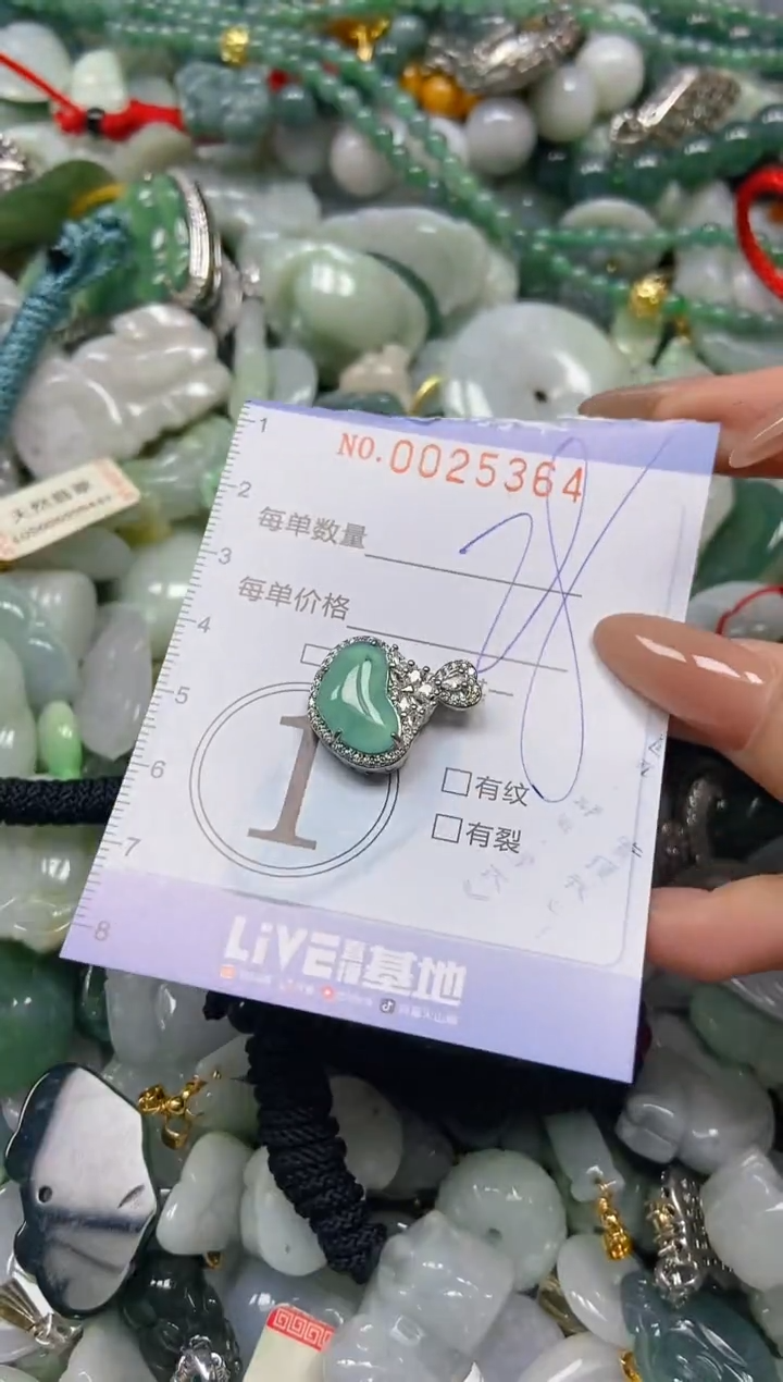 【闪购商品】翡翠颈饰未镶嵌闪购0025364