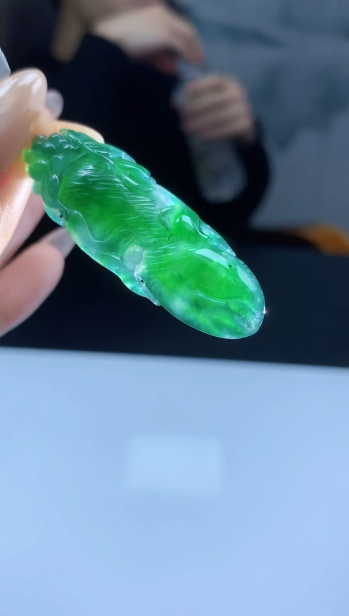 【闪购商品】定制翡翠未镶嵌009ee-毛货人参30