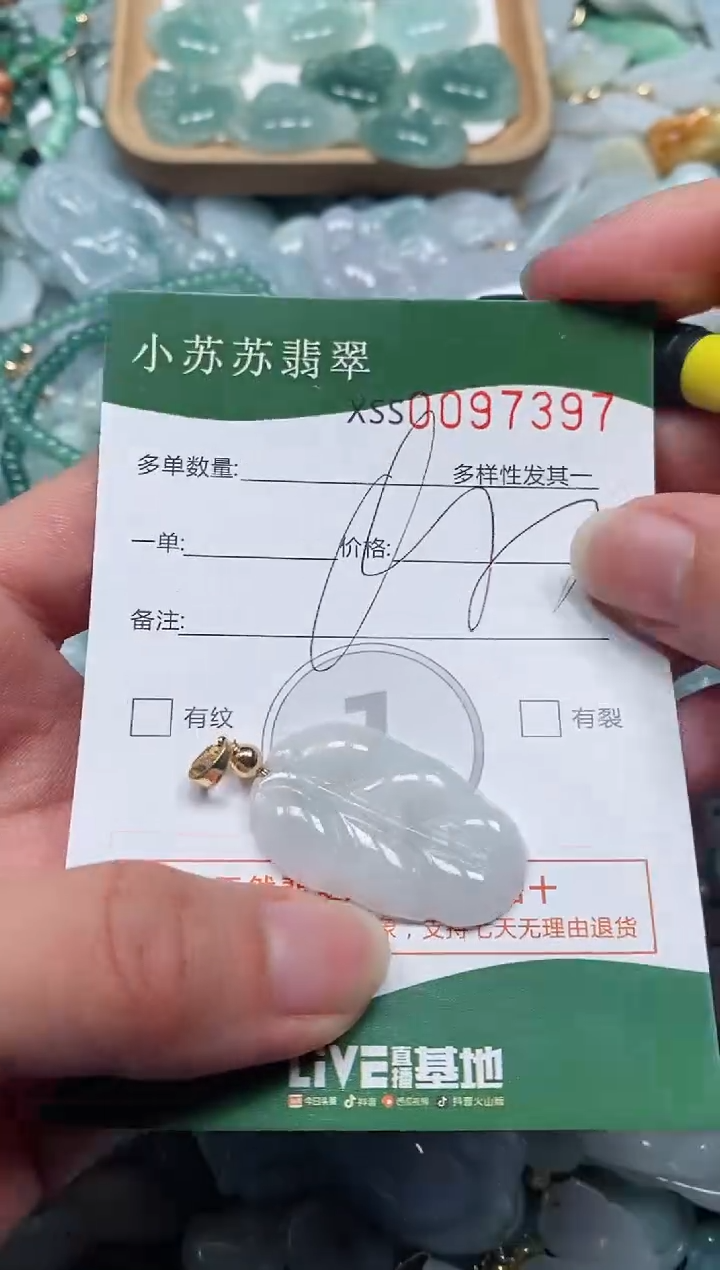 【闪购商品】翡翠颈饰未镶嵌闪购商品0097397
