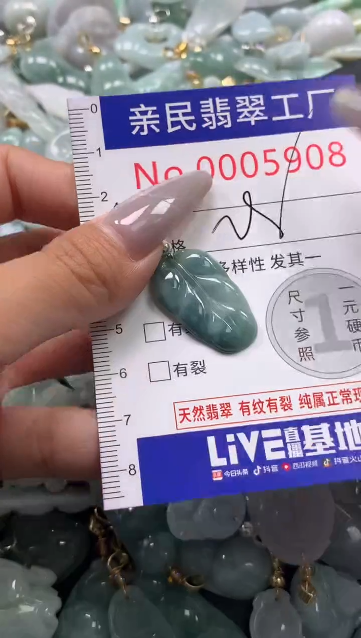 颈饰未镶嵌翡翠5908