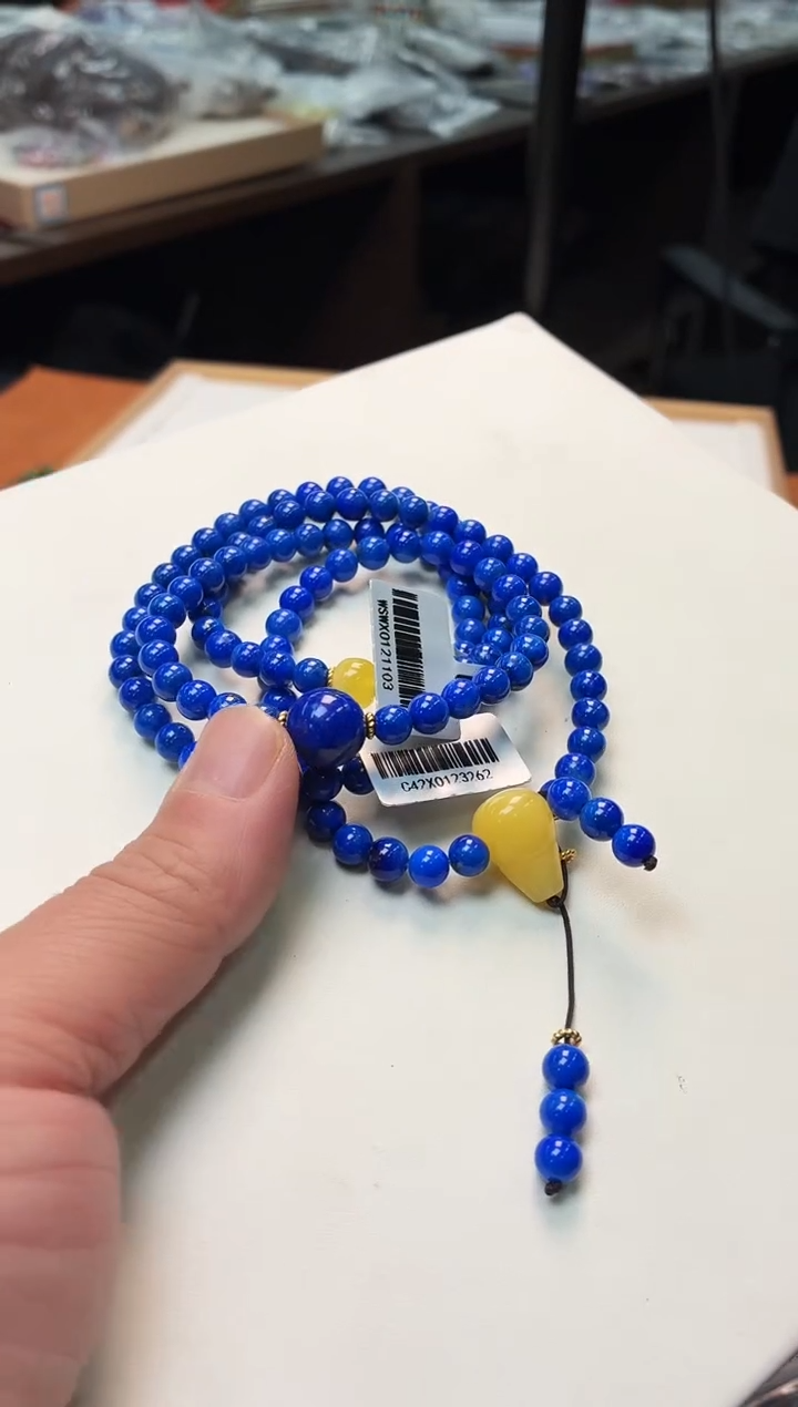 未镶嵌青金石颈饰Y70