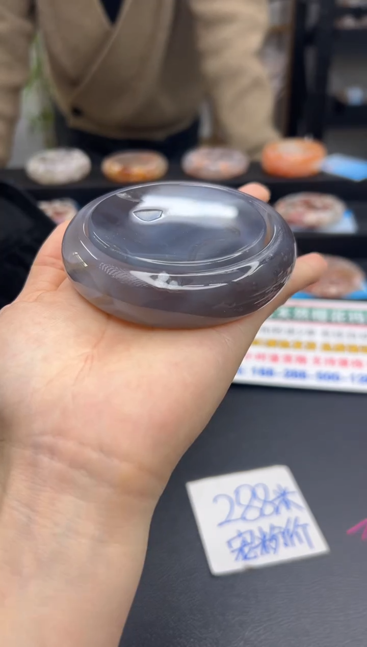 【闪购商品】石英质玉手镯未镶嵌A1377(63圈赠送镯心)