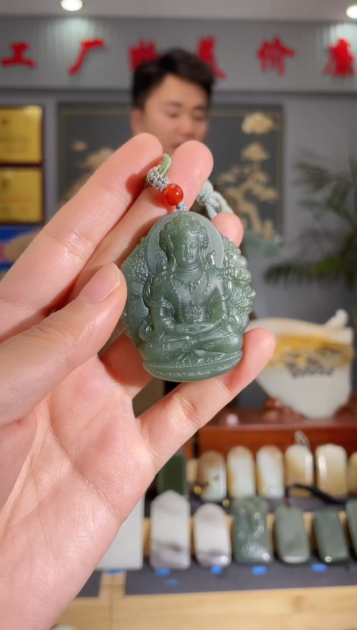 【闪购商品】和田玉颈饰未镶嵌拍一发一 多样性发货