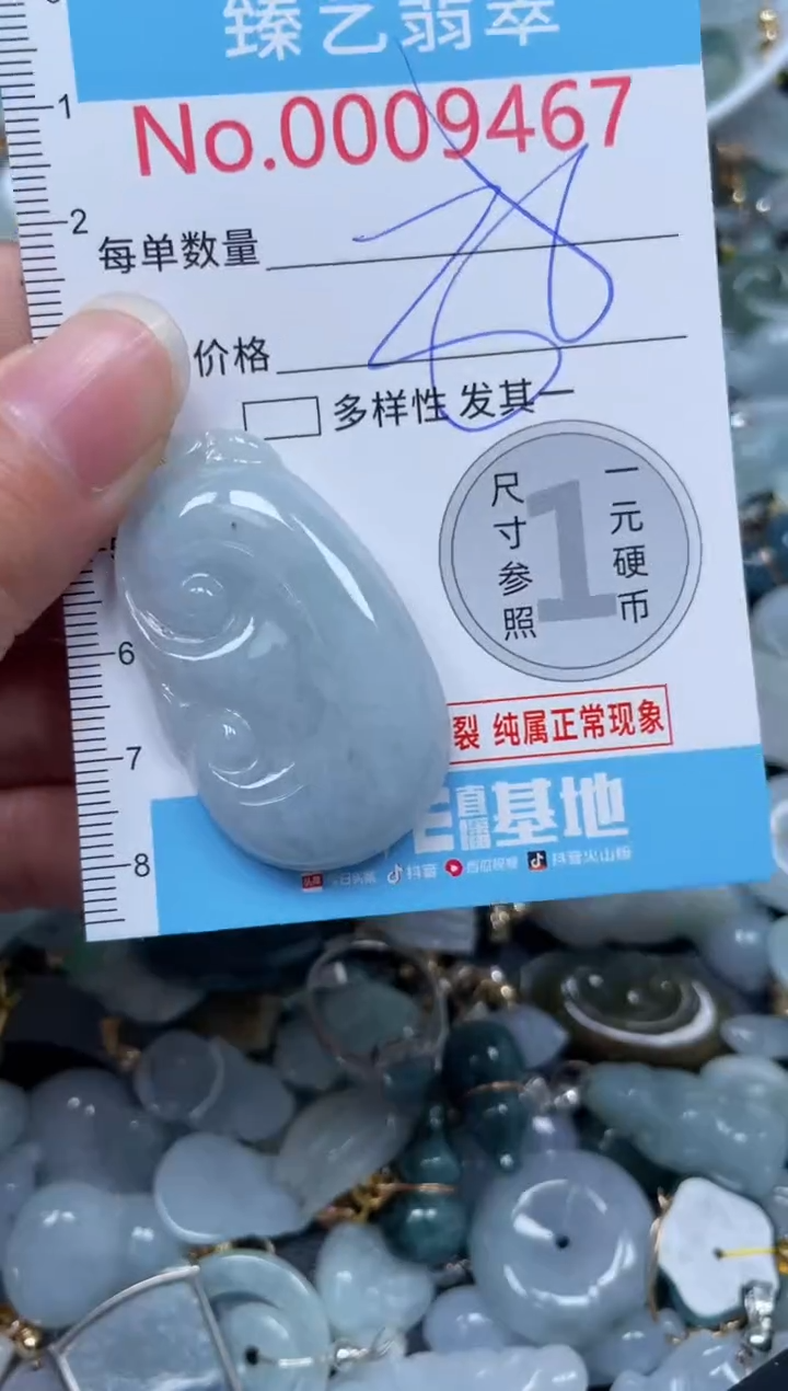 颈饰未镶嵌翡翠9467