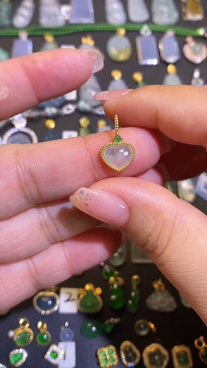 【闪购商品】翡翠吊坠(不含链)银S925镶嵌1