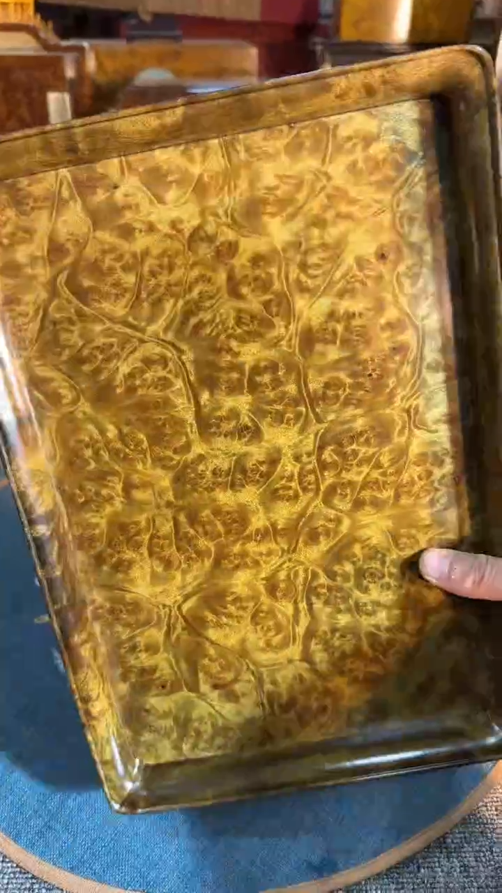 【闪购商品】乌木类成套家具阴沉全木托盘  s20