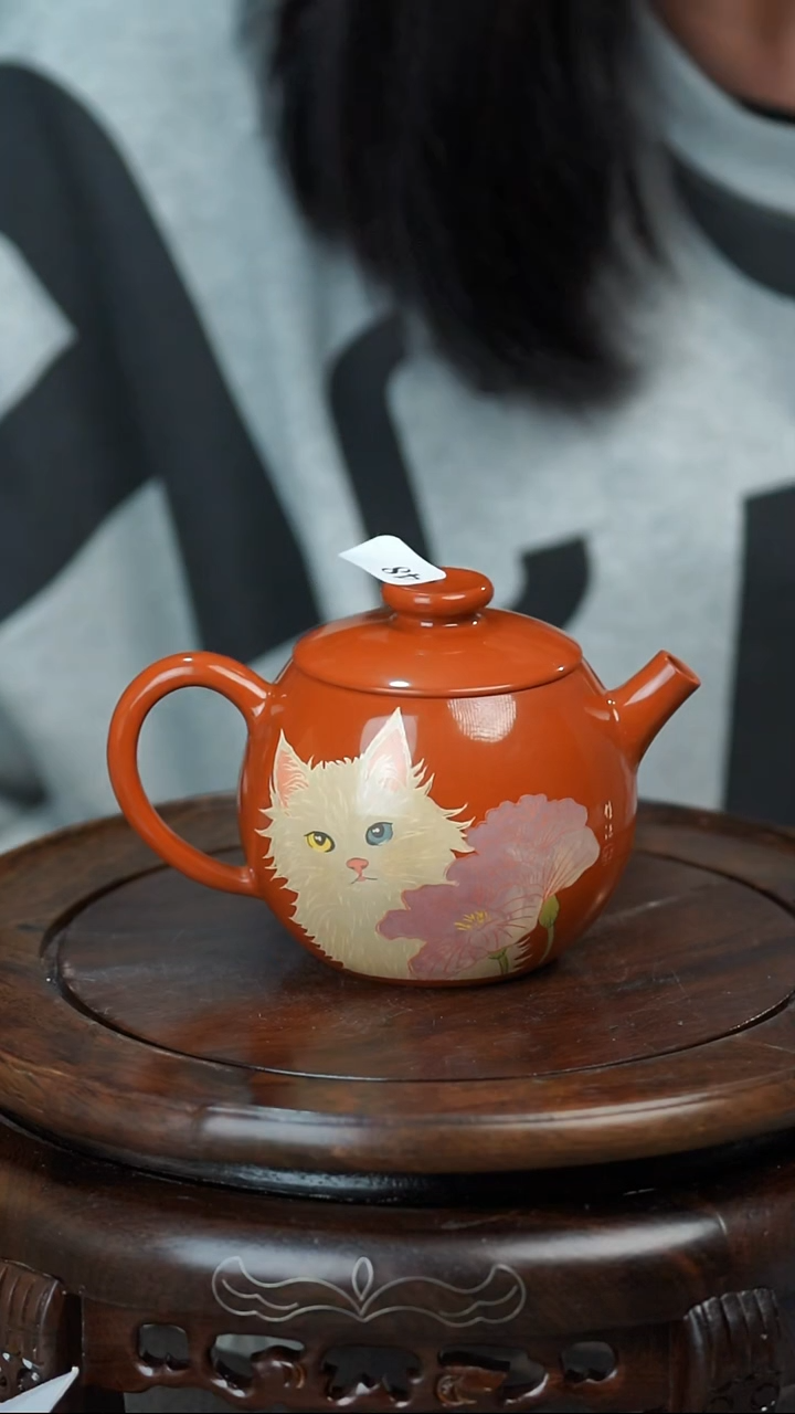 壶黄倩建水紫陶完品56