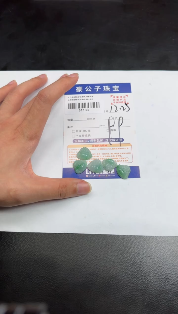 颈饰未镶嵌翡翠51133（多样性发其一）