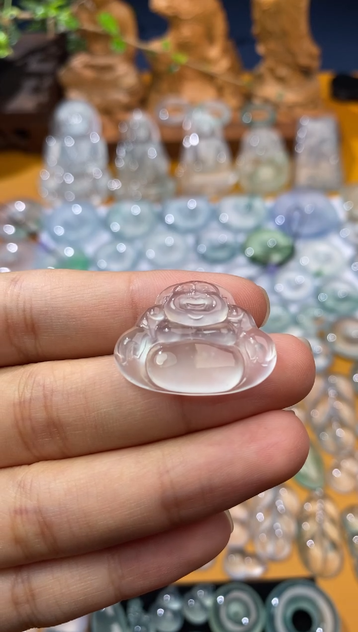 定制翡翠未镶嵌佛公