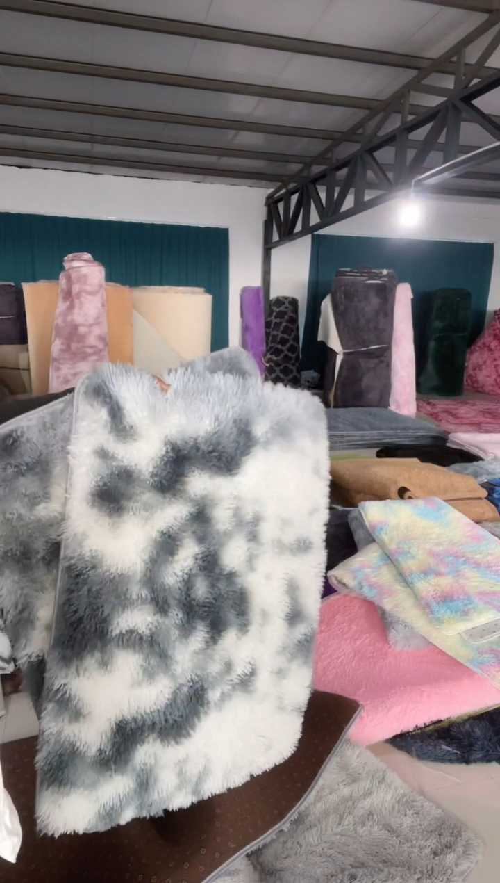 泡沫扎染灰色60*90两块微瑕