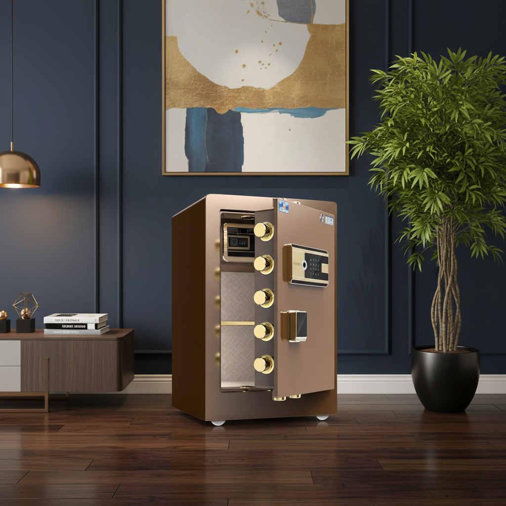 虎牌虎牌保险柜    国标认证2025新款家用加厚加重WiFiCSP认证