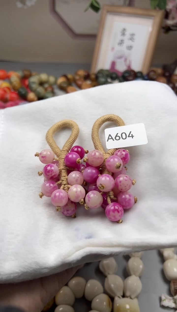 吊坠菩提根/象牙果A604圆珠挂件12mm一串通货随机