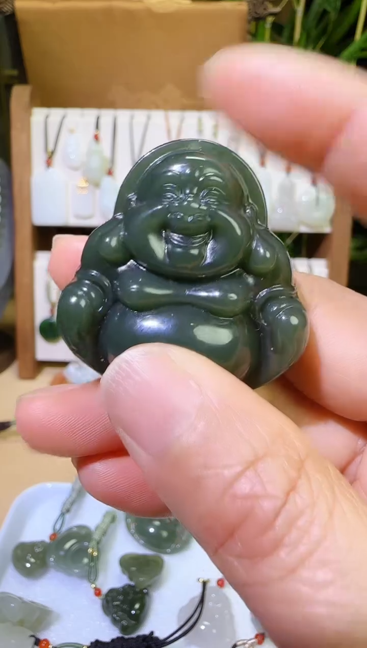 【闪购商品】和田玉（白玉）颈饰未镶嵌佛公