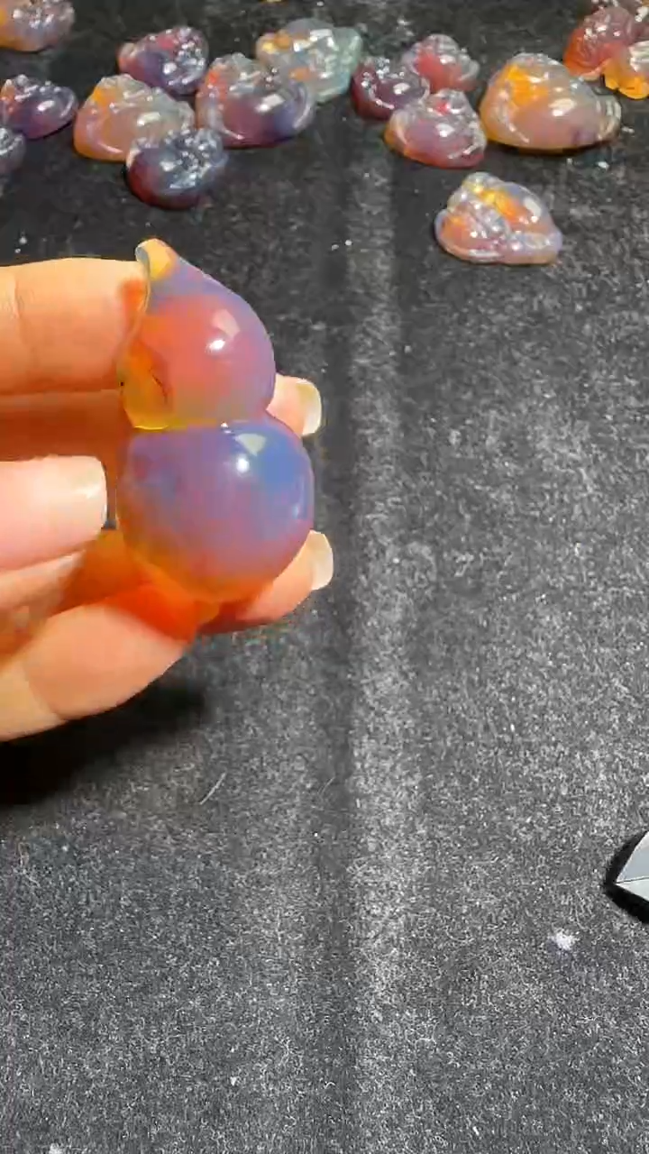 琥珀颈饰未镶嵌28