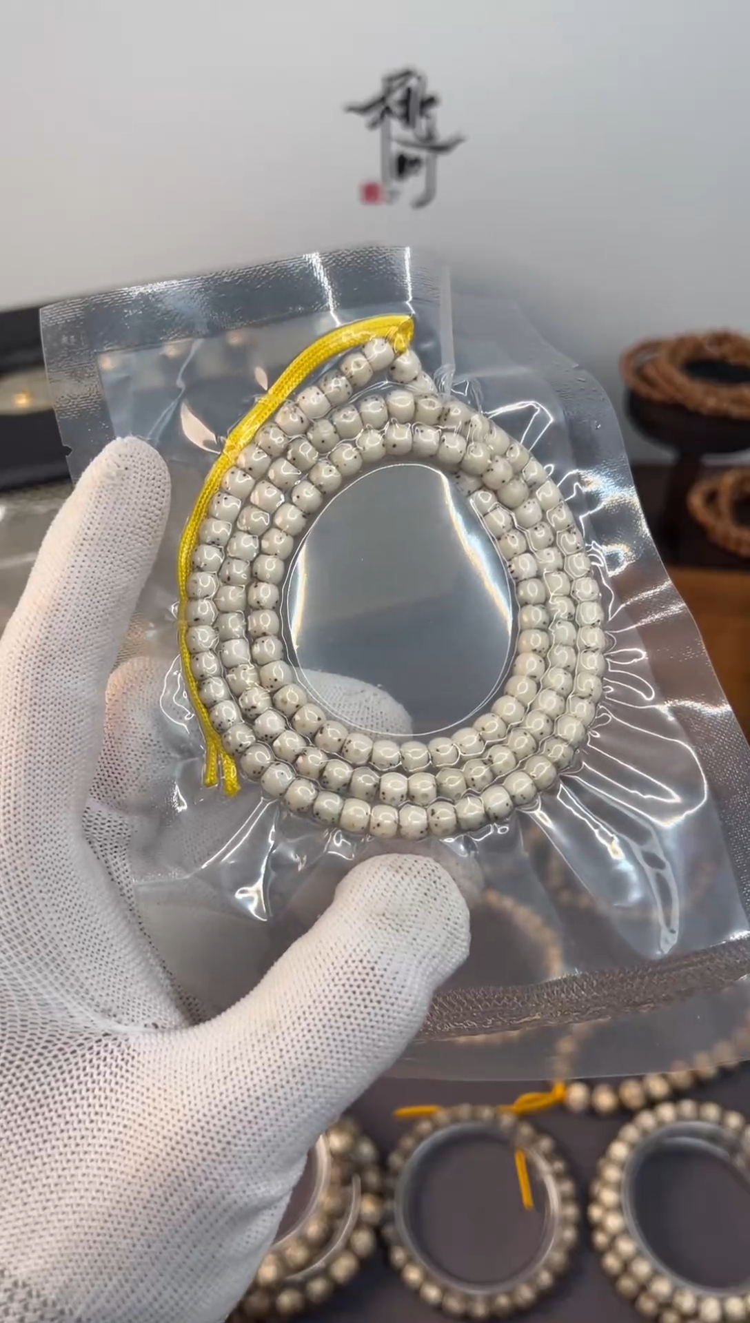 手串星月菩提海南同枝果原生态108老型直切