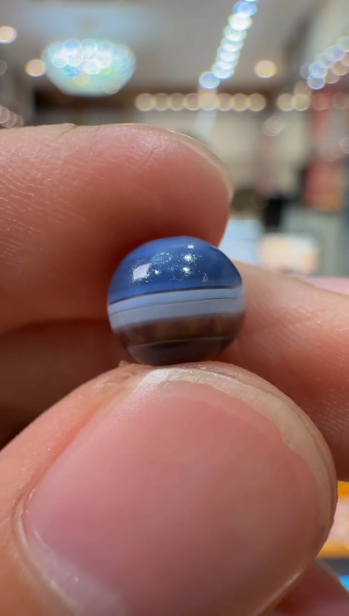 未镶嵌玛瑙/玉髓珠宝奇石药师珠