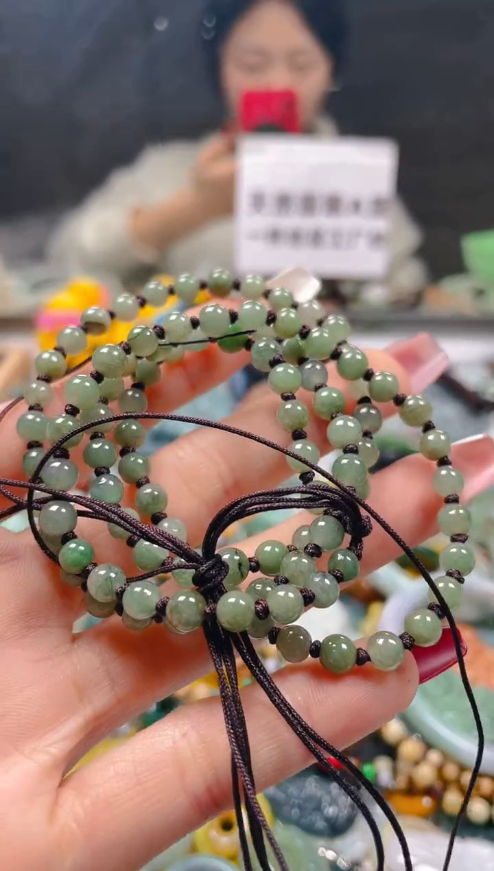 【闪购商品】翡翠颈饰未镶嵌/R/翡翠A货一图一物