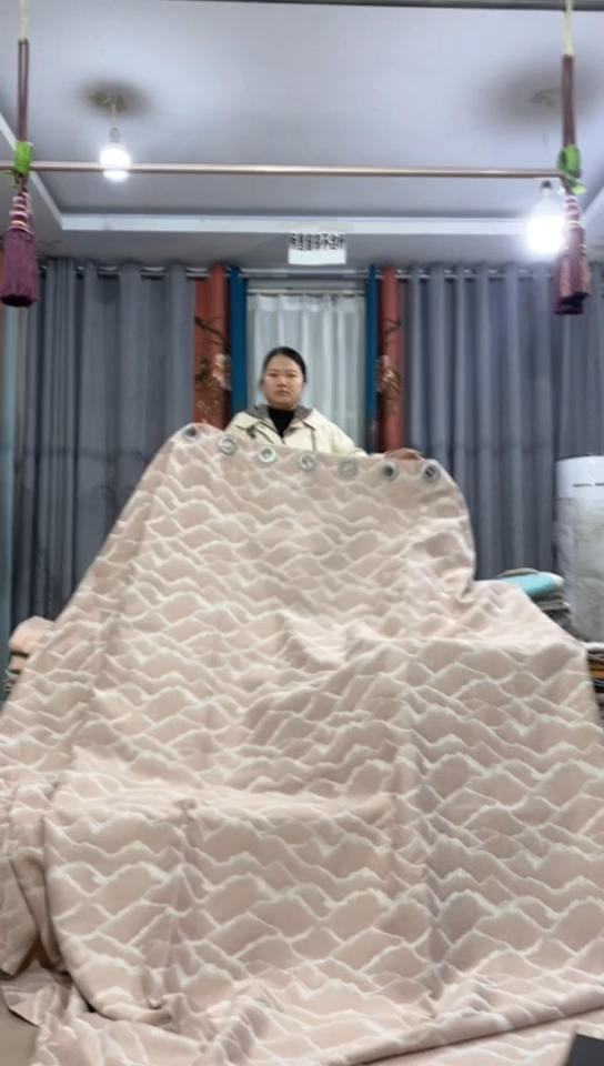 布成品窗帘 59+285