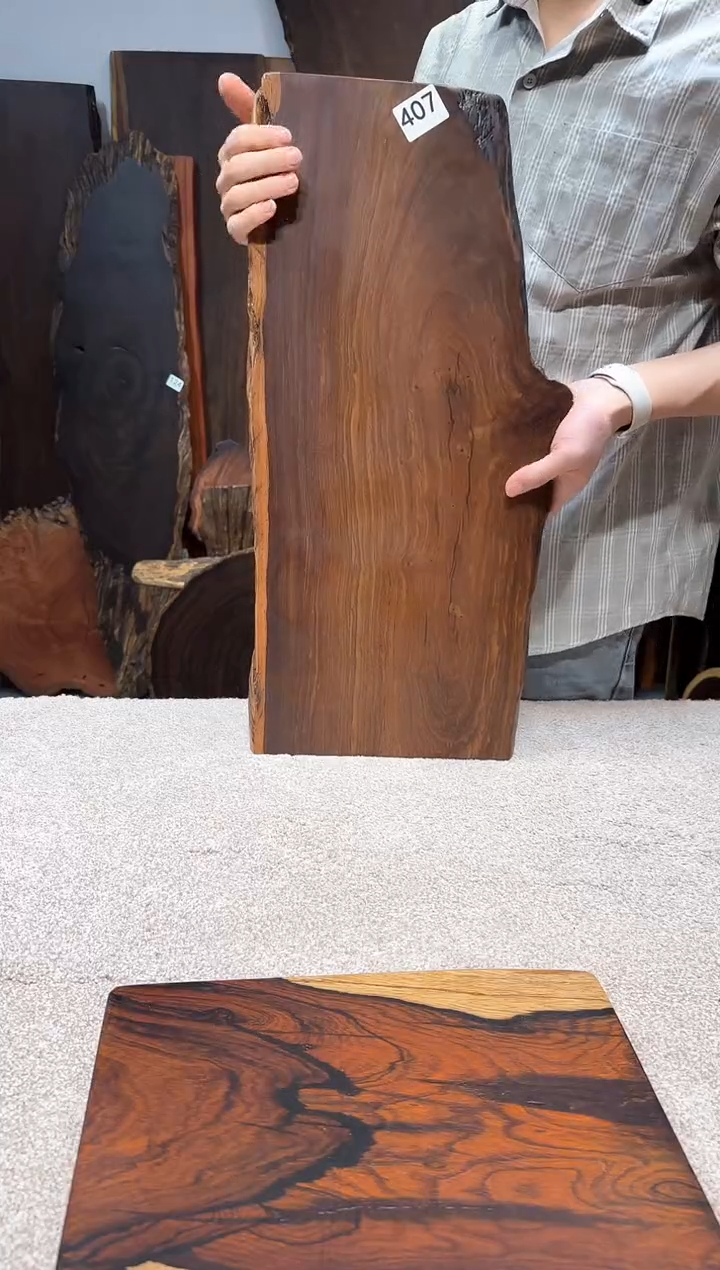 【闪购商品】风车木（黑檀木）尺寸48*28*2.4编号408
