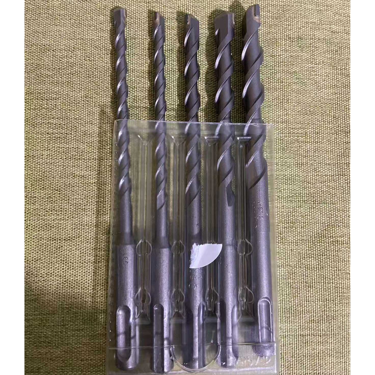 硬质合金头圆柄两坑两槽电锤钻头适用于瓷砖混凝土打孔