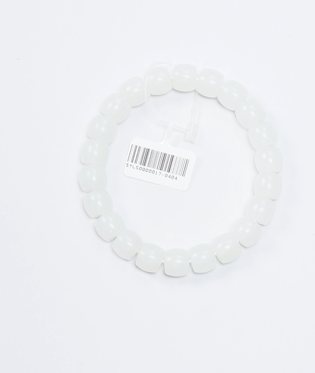 【吉玉0017-0404】和田玉俄芭莎极限弧手串9x10mm