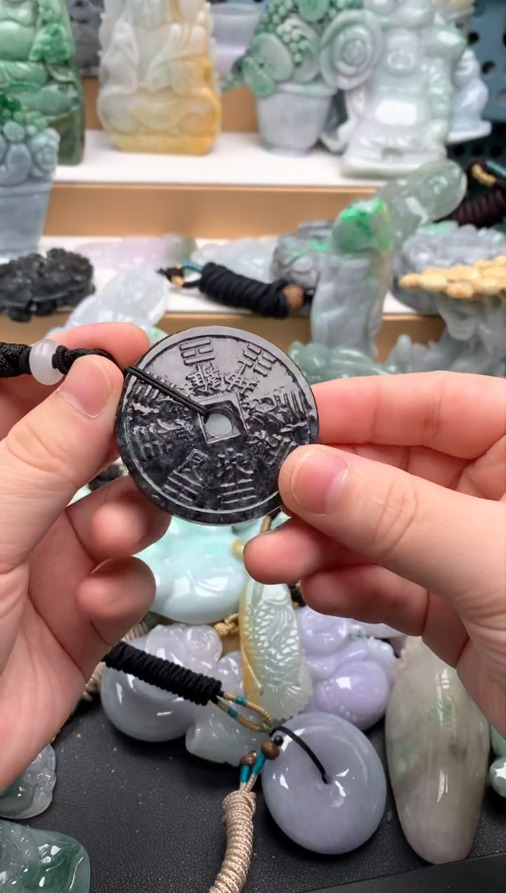 吊坠(不含链)未镶嵌翡翠1